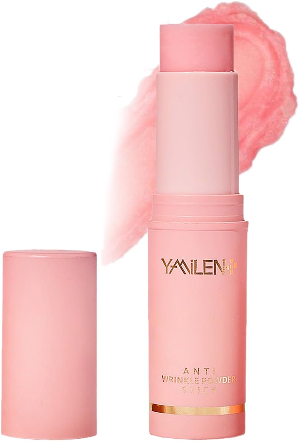 Wrinkle Multi Bounce Balm– Hydrating Collagen Moisture Balm for Eyes, Lips, Neck & Fine Lines – Multi-Use Wrinkle Bounce Stick, Travel-Friendly Skincare, Plant Oils & Peptides, 9g
