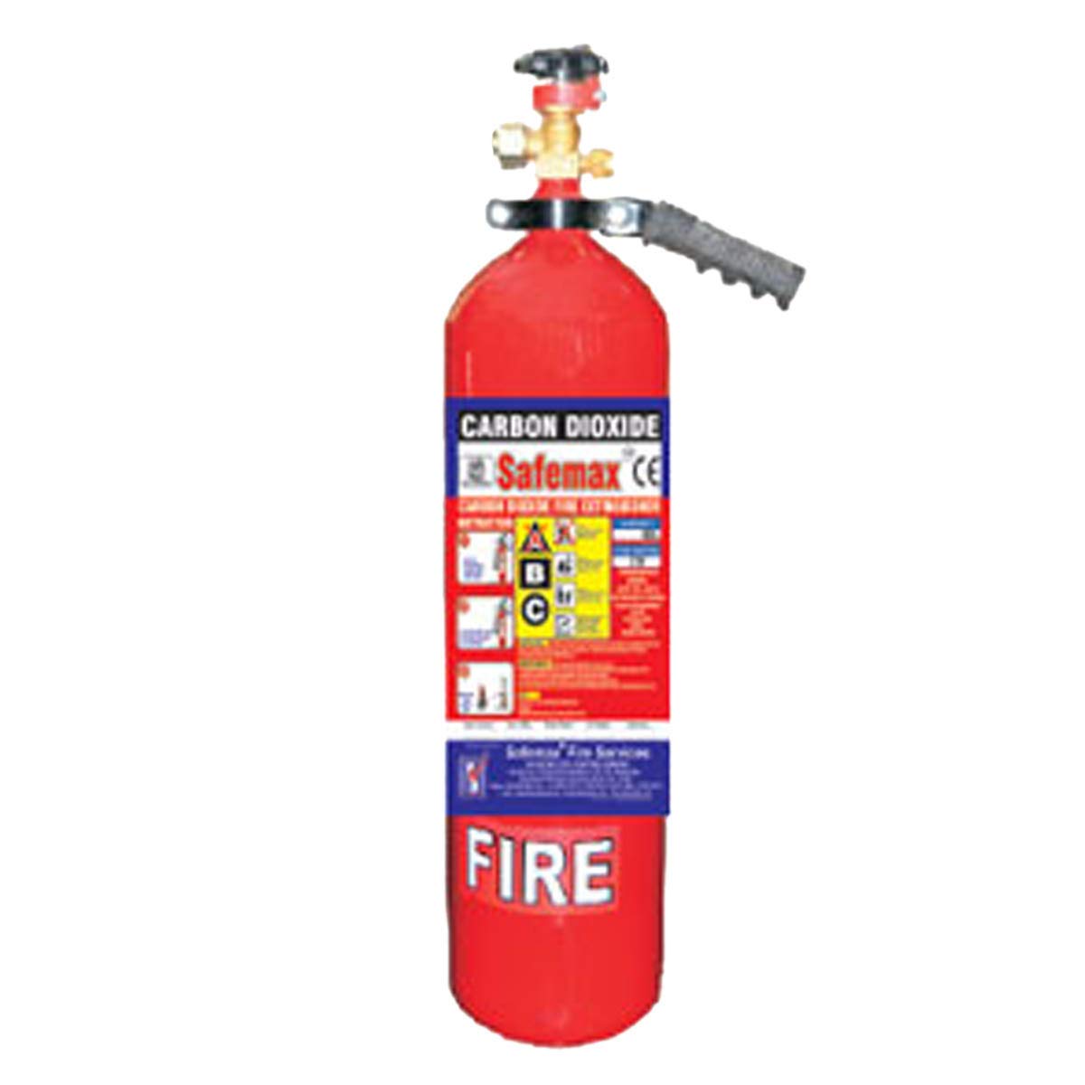 Safemax CO2 Fire Extinguisher 2kg Pack of 3