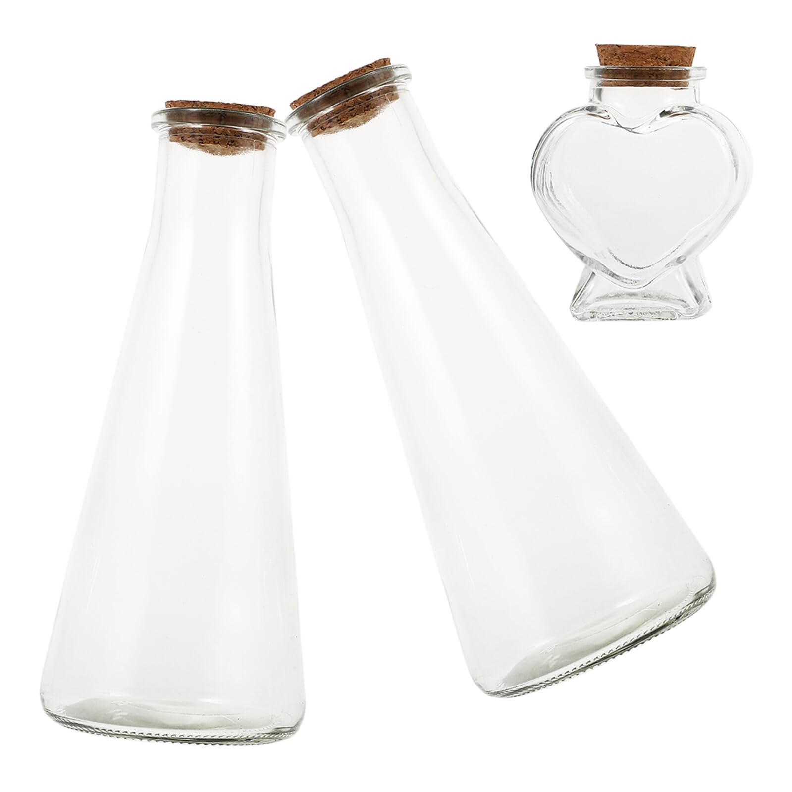Cérémonie de sable mariage bocal transparent en verre pour loisirs créatifs