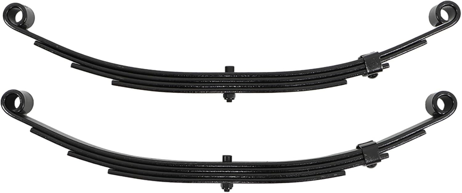 2x Trailer 4 Leaf Spring Double Eye 25-1/4 1750 lbs Replacement for Capacity Per Spring SW4B