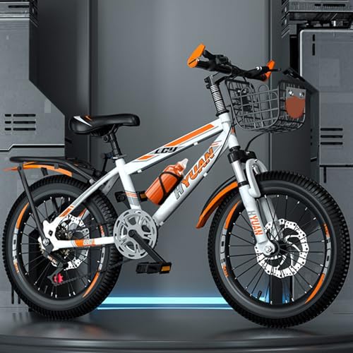Bicicleta Montaña 26/24 Pulgadas Frenos de Disco Amortiguadores Velocidad Variable Neumáticos Antideslizantes y Resistentes Al Desgaste Altura del Asiento Ajustable D,26 Inches