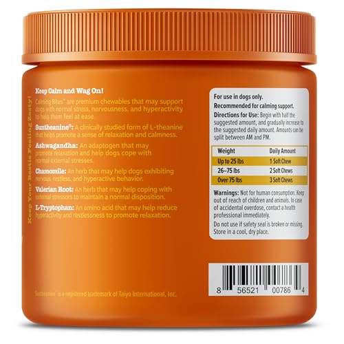 Zesty Paws YN-F3H3-QD78 Calming Chews For Dogs Composure & Relaxation thumb #6