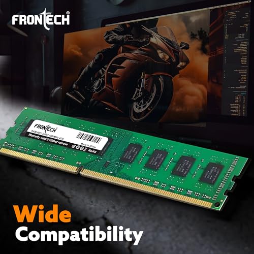 Image of Frontech DDR3 Desktop RAM | 1600 MHz | 4GB | Stable Compatibility | Data & Performance Protection | 3-Year Limited Warranty (RAM-0027)