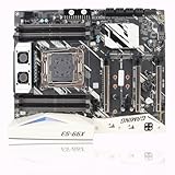 X99 S3 Desktop Motherboard, ATX Motherboard for PC, LGA2011 3 3 V3/V4, PCIE 16X x 2, PCIE 4X x 1, USB3.0 x 4, USB2.0 x 4, USB3.0 Pin x 1, USB2.0 Pin x 1, DDR4 x 8