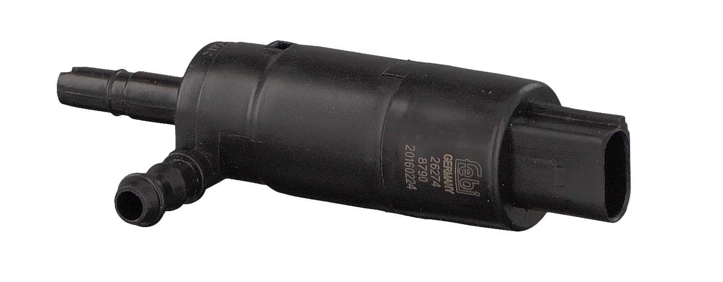 febi bilstein 26274 Waschwasserpumpe für Scheinwerferreinigungsanlage, 1 Stück