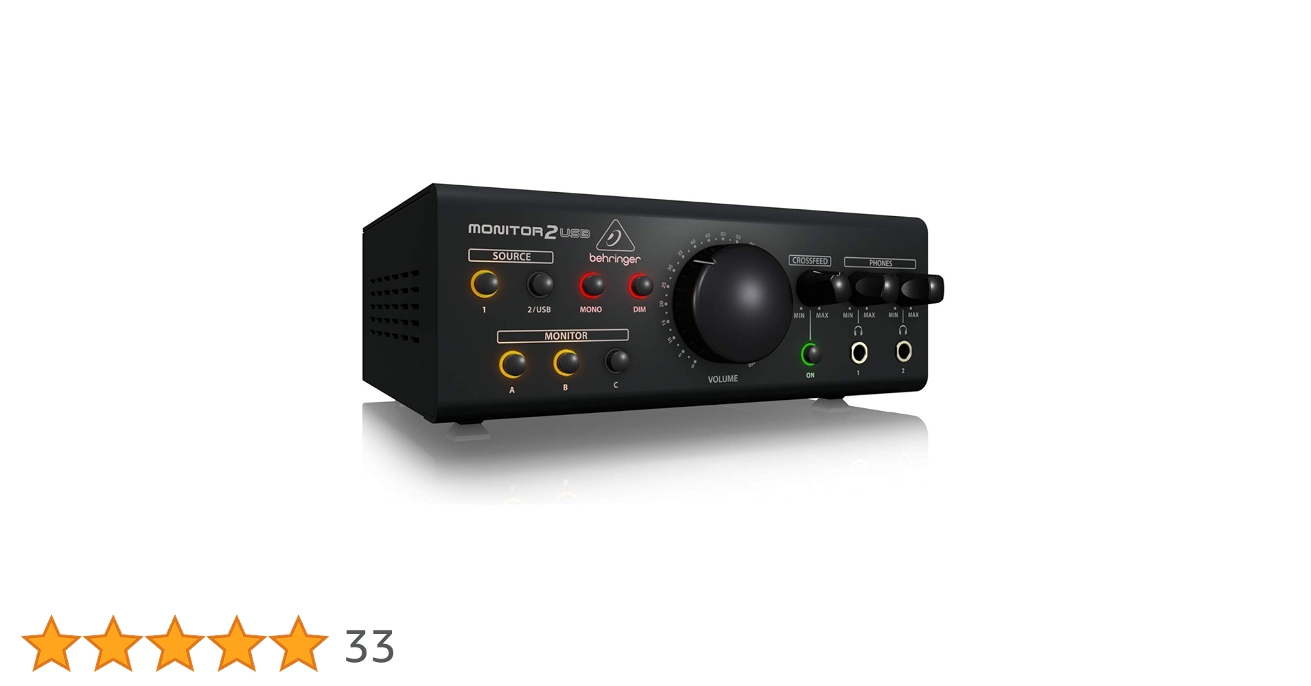 Behringer MONITOR2USB Monitoring Controller : Amazon.com.au
