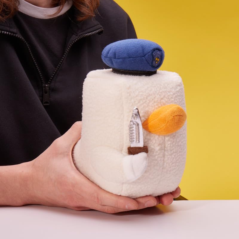 TUBBZ Tofu Collectable Rubber Duck Plushie - Official Resident Evil Merchandise - Action Horror Video Game Soft Toy - Image 2