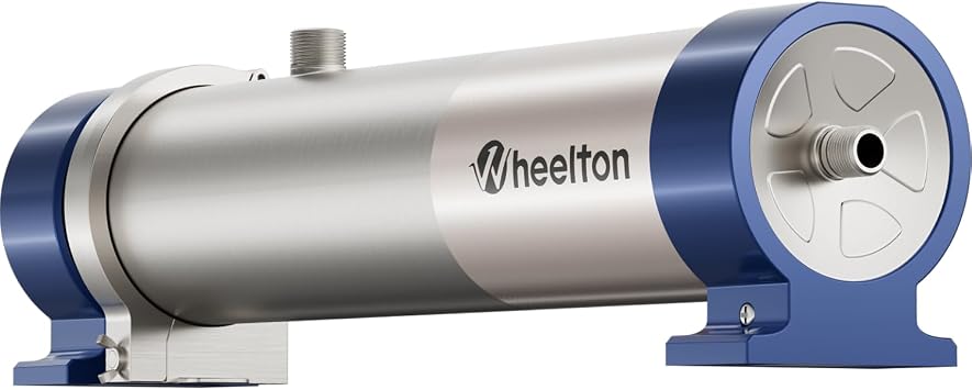 Wheelton Whole House Water Filter System, Ultrafiltration, Stainless Steel