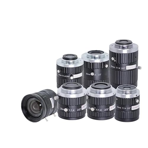 2/3 �C���` FA C �}�E���g�����Y 6mm 8mm 12mm 16mm 25mm 35mm 50mm �Œ�œ_���� F1.4 �}�j���A���i�� 5MP(8mm)