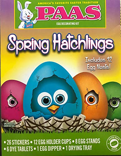PAAS Easter Egg Dying Kits (Spring Hatchlings)