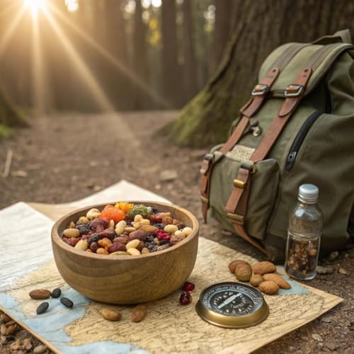 image for Power Up High Energy Trail Mix – Walnuts, Cashews, Banana Chips, Cra