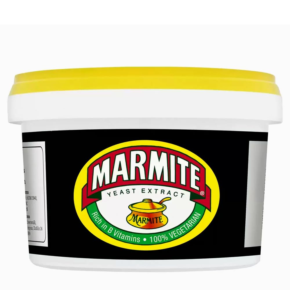 Marmite Yeast Extract Spread, 600g – Rich in B Vitamins, Vegan, No Added Sugar