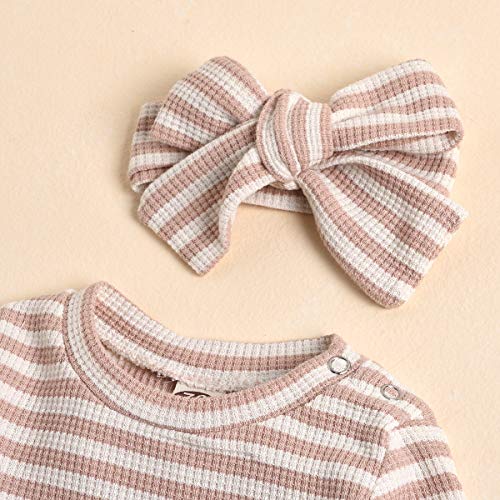 Aimaopao Newborn Infant Baby Girl Romper Bodysuit Girls Stripe Print One Piece Jumpsuit Pants Clothes Outfits thumb #8
