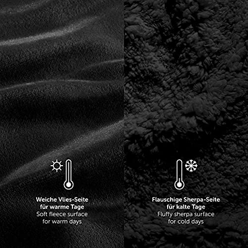 Blumtal pluizige Sherpa deken - hoogwaardige deken, fleece deken, superzachte fleecedeken als bankhoes, sprei of… - Image 4