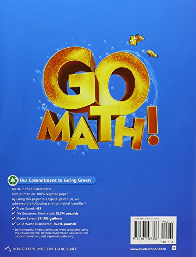 Go Math & Practice Book Bundle Grade K (Houghton Mifflin Harcourt Go Math) - Image 2
