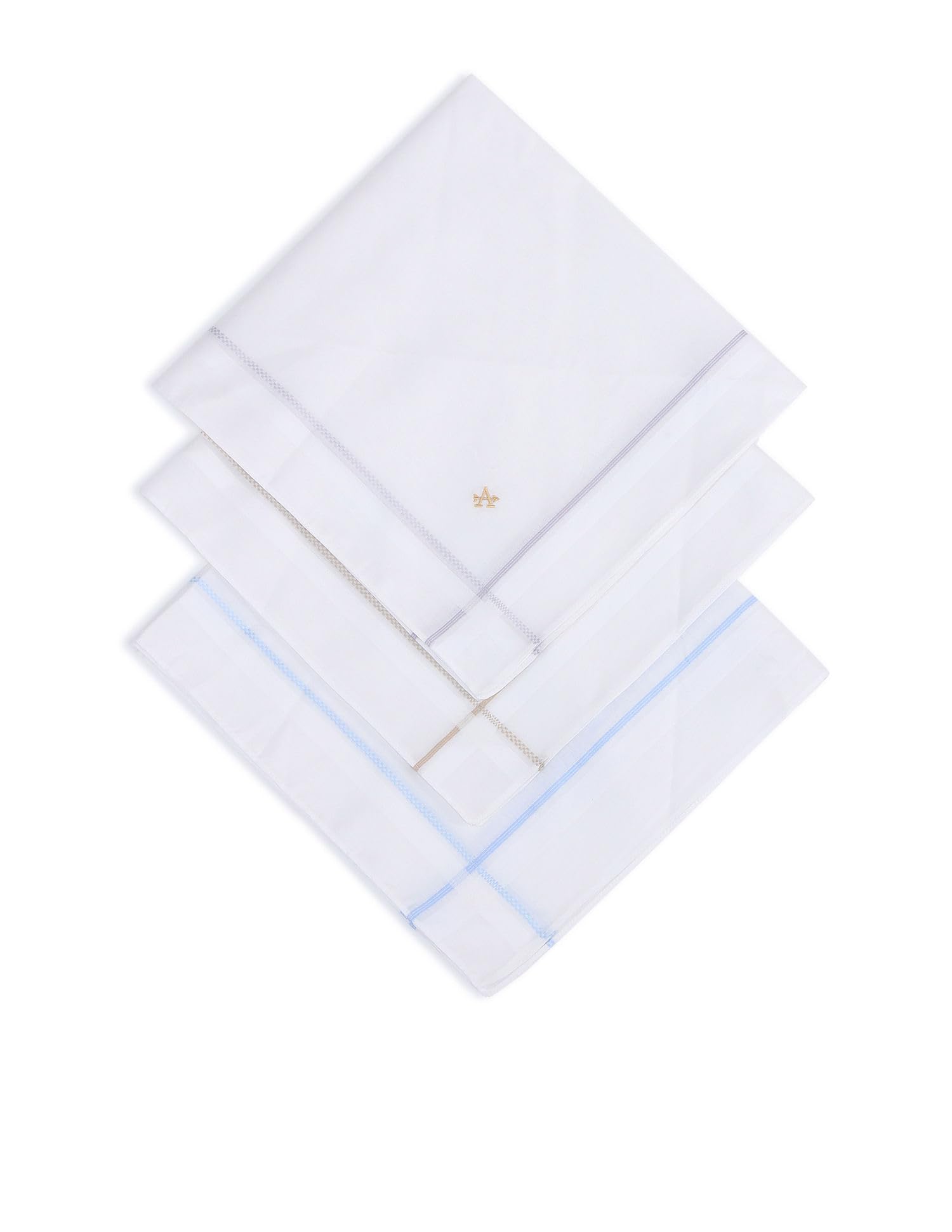 arrow Men's Multi Cotton Solid Casual Handkerchief-picture-14