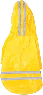 CIYODO Animais De Estimação Dias Chuvosos Slicker Vestuário Para Animais De Estimação Poncho De Chuva Para Cães Jaqueta De Chuva Para Cães Equipamento De Chuva Para Cães Capa De Chuva
