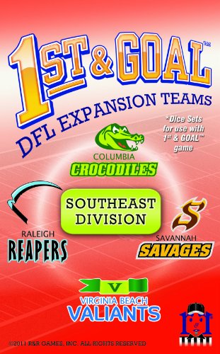 R&R Games Expansion Pack for 1st & Southeast Division - The Perfect Sports Game for Families