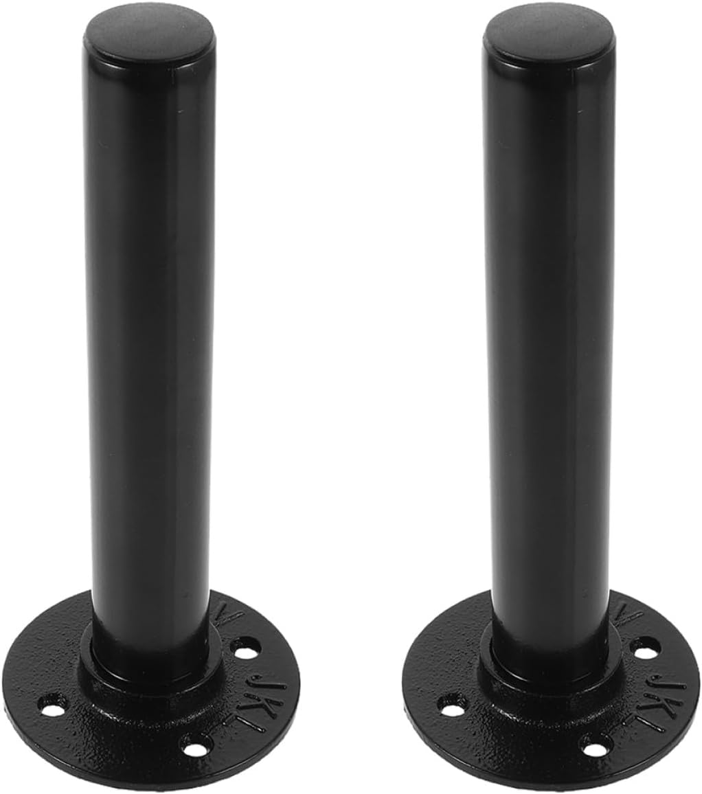 STOBAZA Wall Mount Weight Plate Holder 2pcs, Strength Training Plate Organizer Rack with Wall Mounted Barbell Storage for Home Gym Fitness Equipment