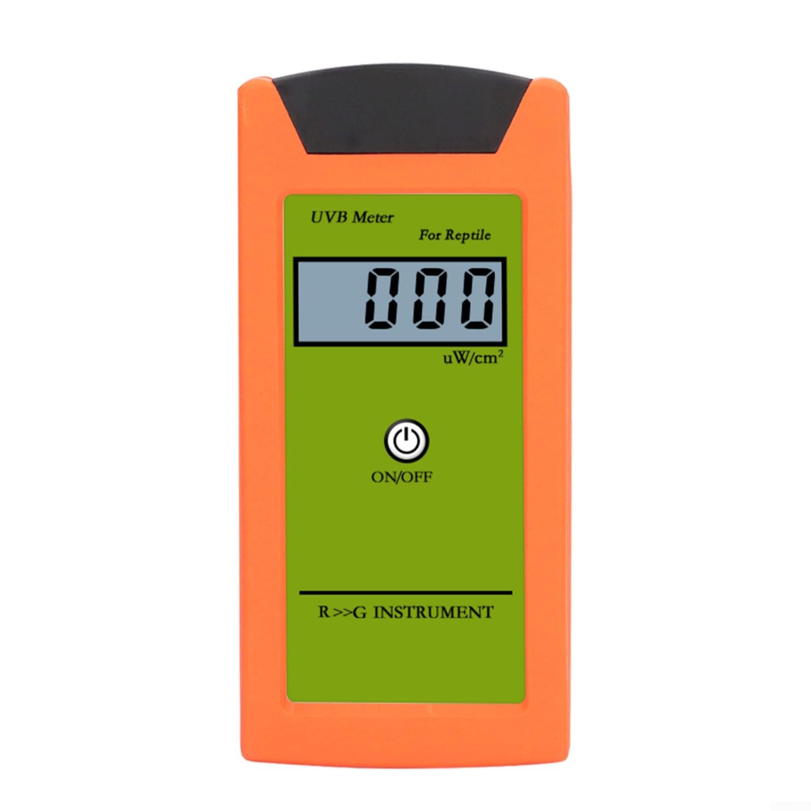 UVB-Messgerät Digital LCD Detektor für Reptilien und Sonnenlampen, Hohe Genauigkeit 0-1999 µW/cm², Kompakt Tragbar mit Sensor, UVB Tester