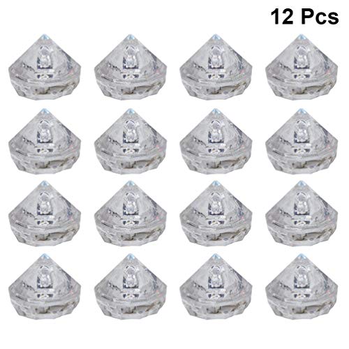 Luces LED para cubitos de hielo, 12 piezas miniatura 7