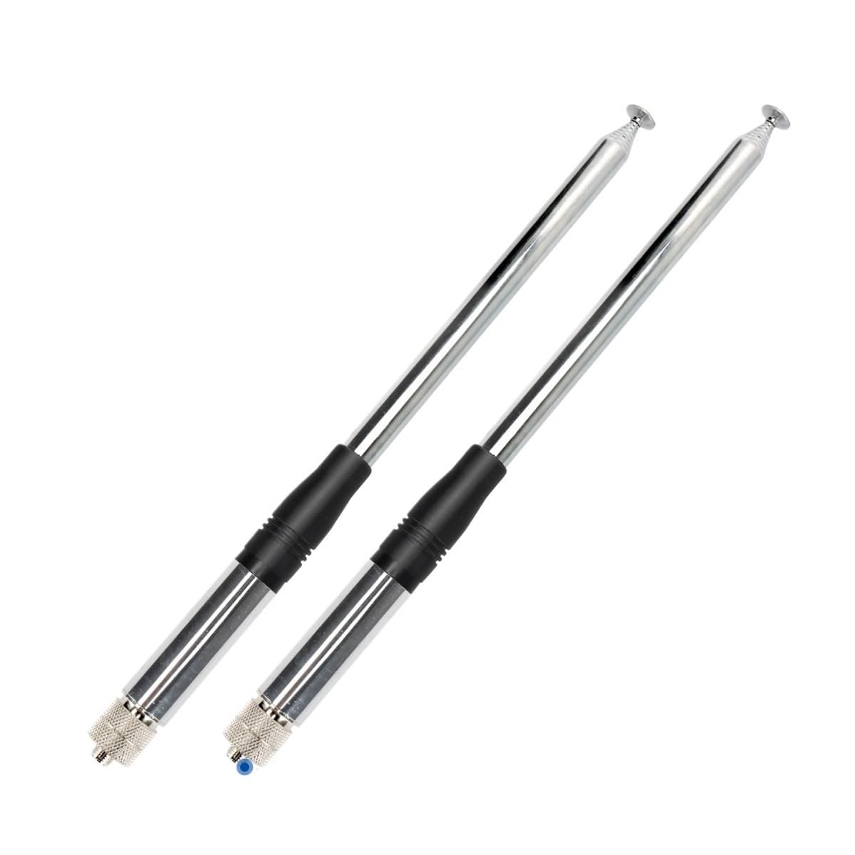 Antena Walkie Talkie SMA Hembra VHF/UHF Antena de Doble Banda Apta for Walkie Talkie Apta for Baofeng UV-5R BF-888S UV 17 21 Pro UV-K5(2PCS)