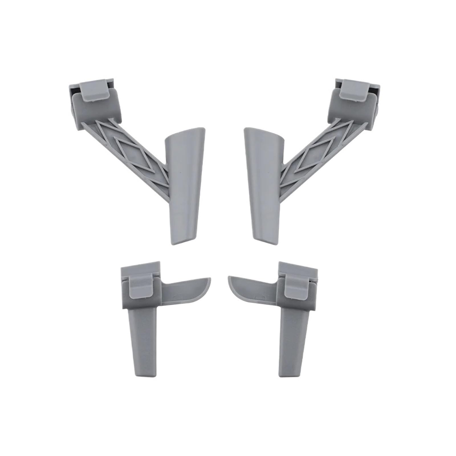Tren de aterrizaje con patas de elevación de ABS gris para drones DJI Air 3 3