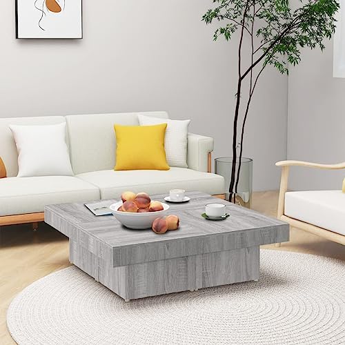 Table d'appoint pour salon et bureau : le grand plateau carré blanc idéal