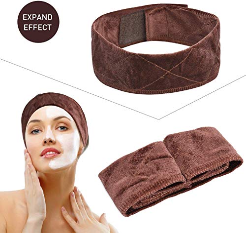 Sansheng 3 Pack Wig Grip Band，Velvet Headband Scarf Head Hair Band Extra Hold Wig Adjustable Fastern,Stretch Cotton Headband（3 Colors） #TOP2