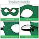 32 Stücke Superhelden-Masken,Kinder Party Masken,Superhelden Maske zum Ausmalen Kinder Papier Superheldenmaske Basteln Kreative Superhero Cosplay Filz Masken,Kindermasken Maske zum Kindergeburtstag