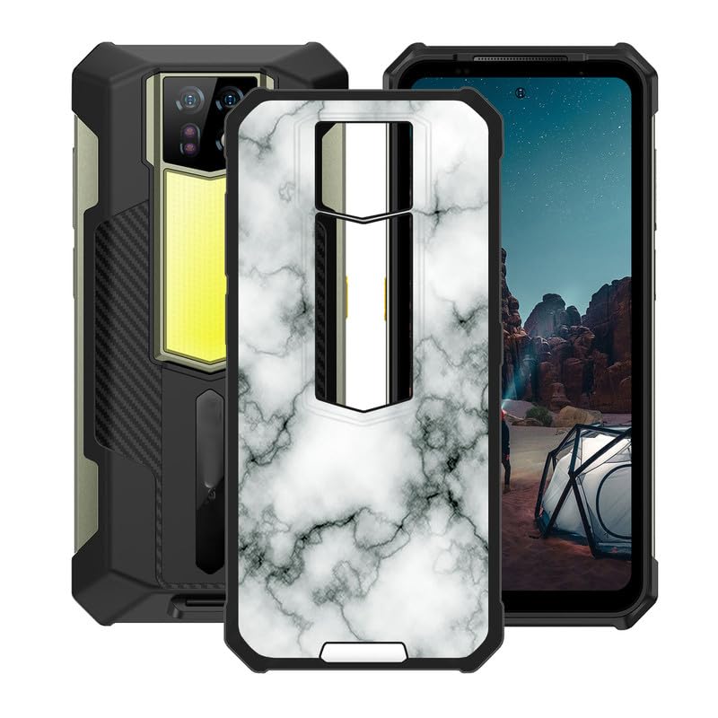 Coque Ulefone Armor 24 en silicone souple noir avec protection antichoc en caoutchouc WM73