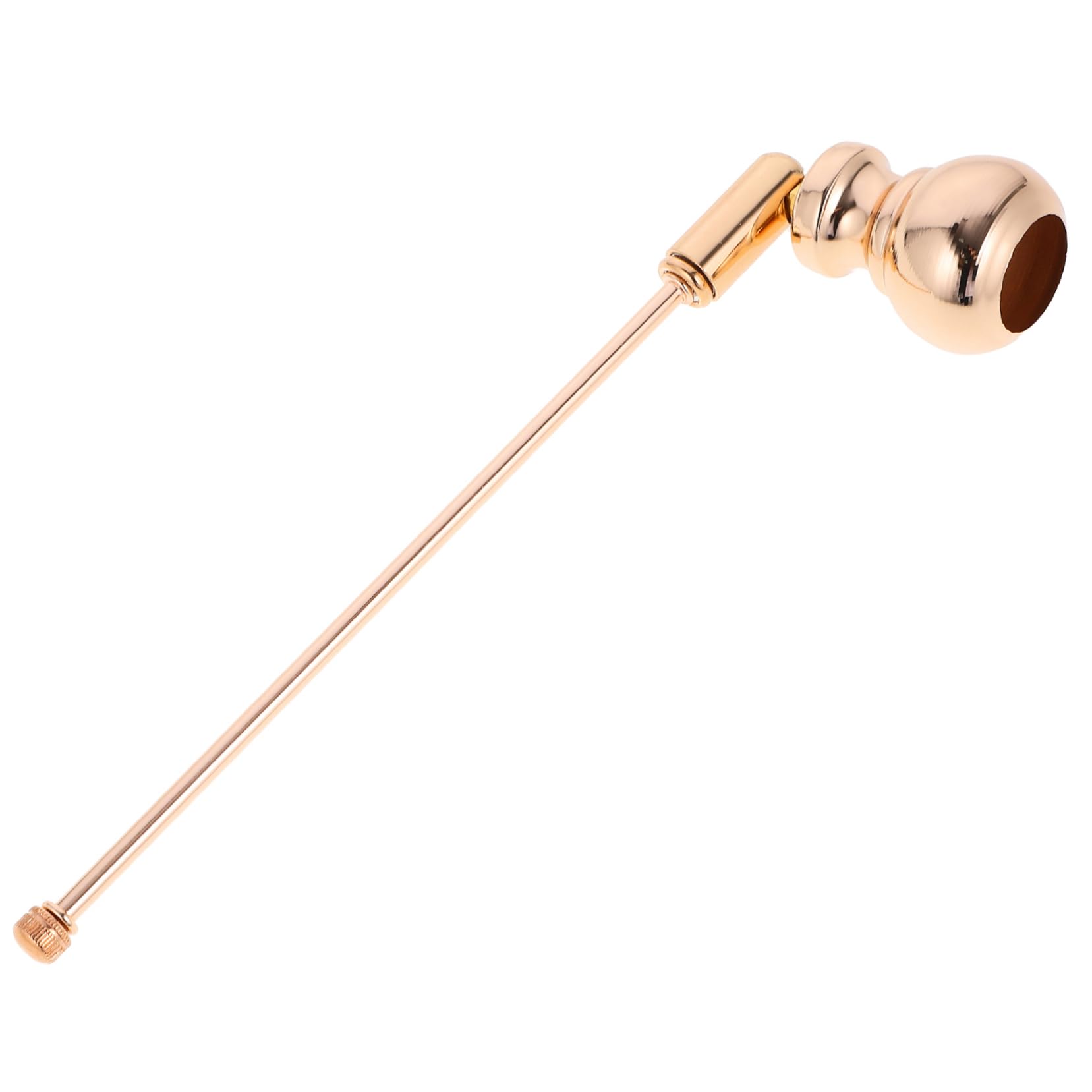 Alipis 1pc Candle Snuffer Iron Art Gourd Design Vintage Handle Wick Cover for and Convenient Candle Extinguishing Home Essential Iron Material