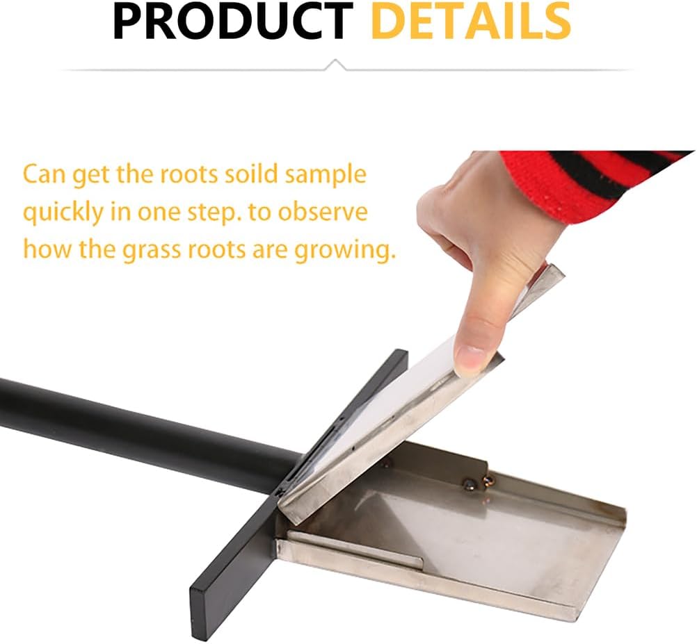 Soil Sampler Probe – T-Type Soil Test Kit with Chamfered Sampling Head for Lawn, Garden, Golf Courses, and Farm Soil Sampling
