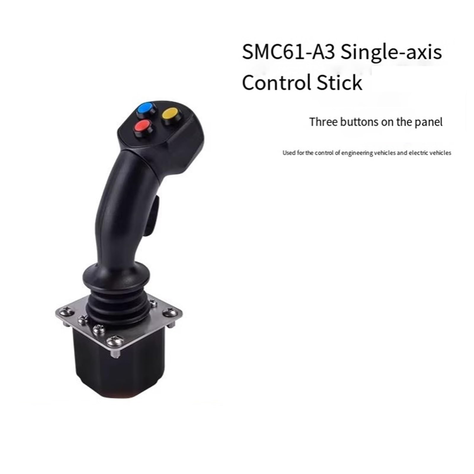 Manette Joystick, Bouton Manuel SMC61A3, Tige De Poussée À, Réinitialisation Automatique, Contrôleur Fonctionnement La Poignée, Tram Bascule,pour le générateur d'images(5V,Output 0.5-4.5V)
