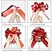 1Pcs Large Gift Bow,Giant Bow,12 Inch Big Gift Bow Suitable for Bicycle,Christmas Gift,Refrigerator,New House,Bicycle and Party Decoration Giant Gift Packaging Bow (Matte Pink)