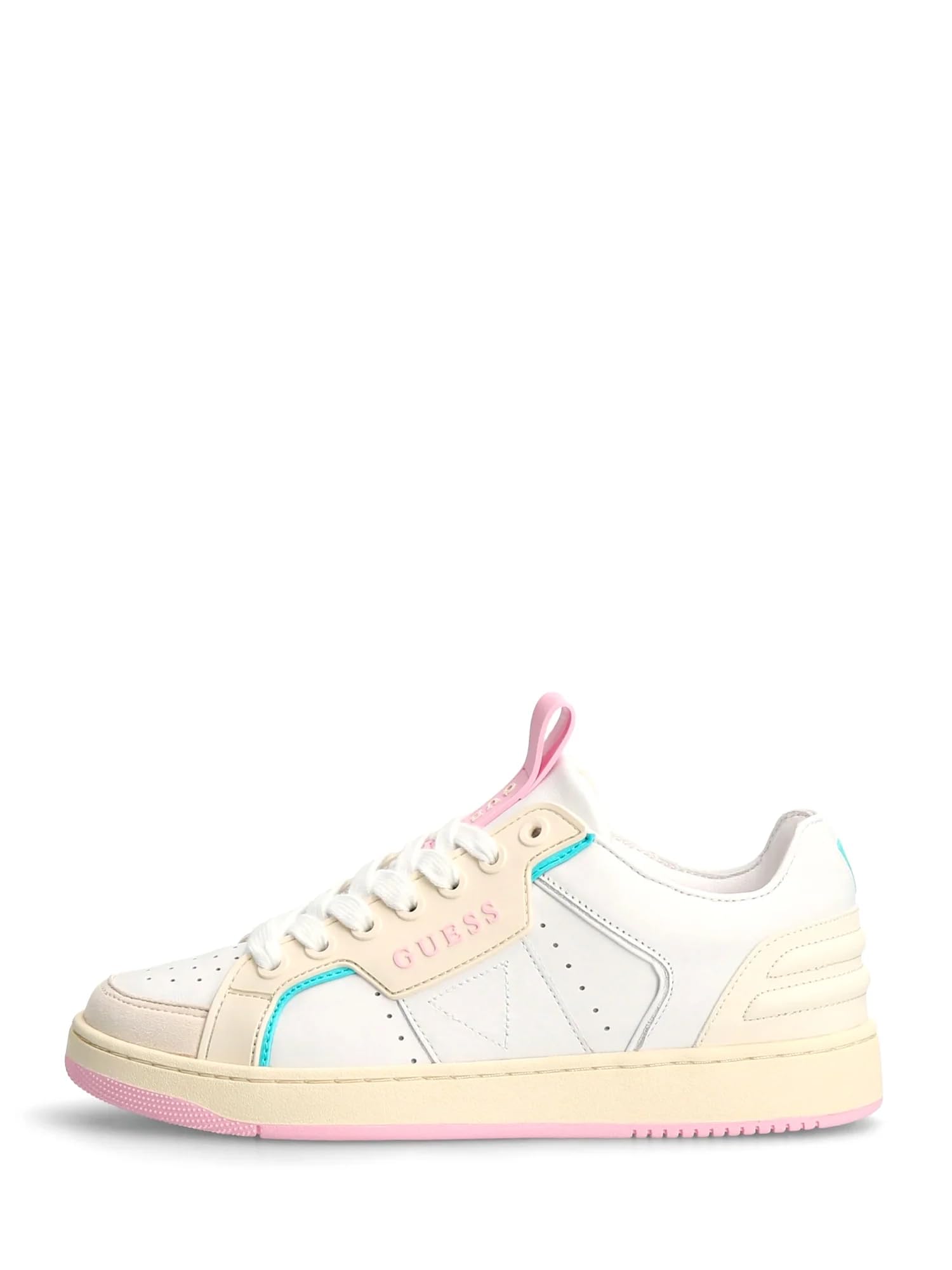 GUESS Zapatillas de mujer Beige Fl7bqa Lea12