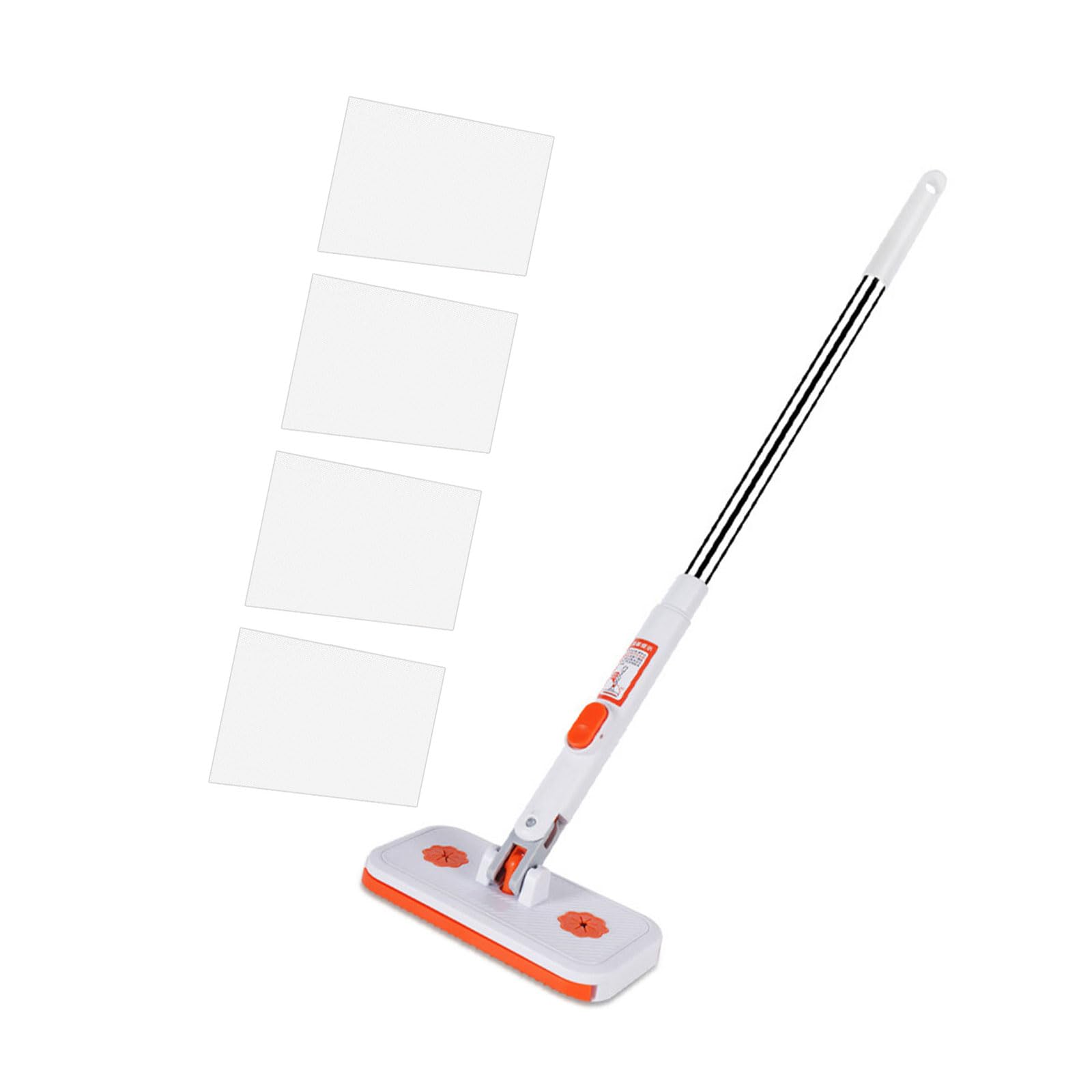 Quick Changes Pad Mop for Efficient Floor Maintenance Dusty Stain Removal on Various Surfaces Bathroom Mop