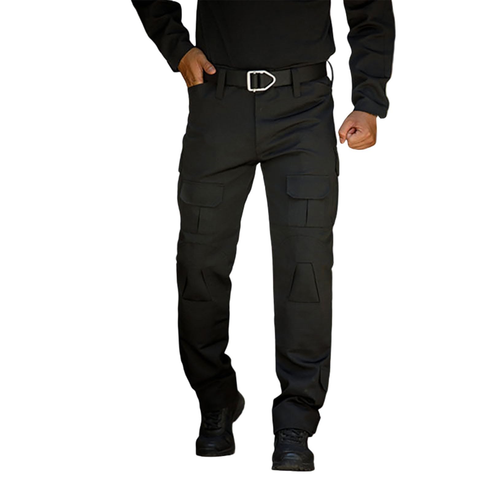 Ansenesna Cargohose Herren Lang Camouflage Hosen Herren Cargo Regular Fit