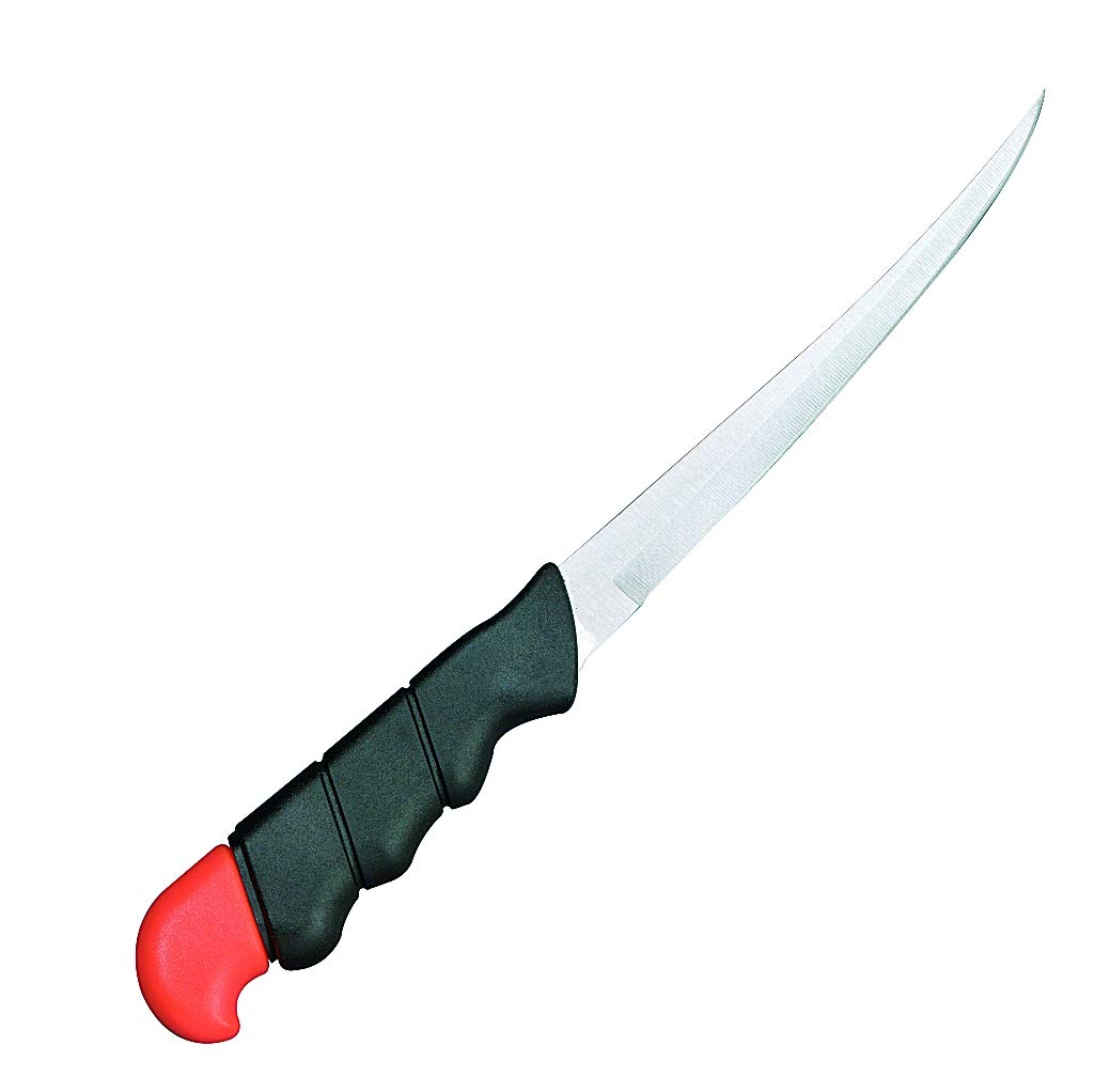 Kit de préparation de poisson avec couteau à fileter et planche à fileter pliable + autocollant Petri Heil!