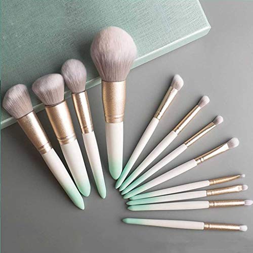 Ensemble de maquillage 12 pinceaux gradient pour votre routine beauté - 2