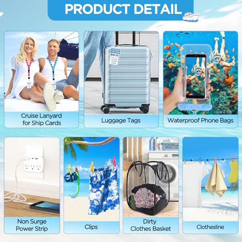 FACULX Cruise Ship Essentials 2026, Cruise Must Haves Kit,Travel Essentials by FACULX - Used condition - Image 4