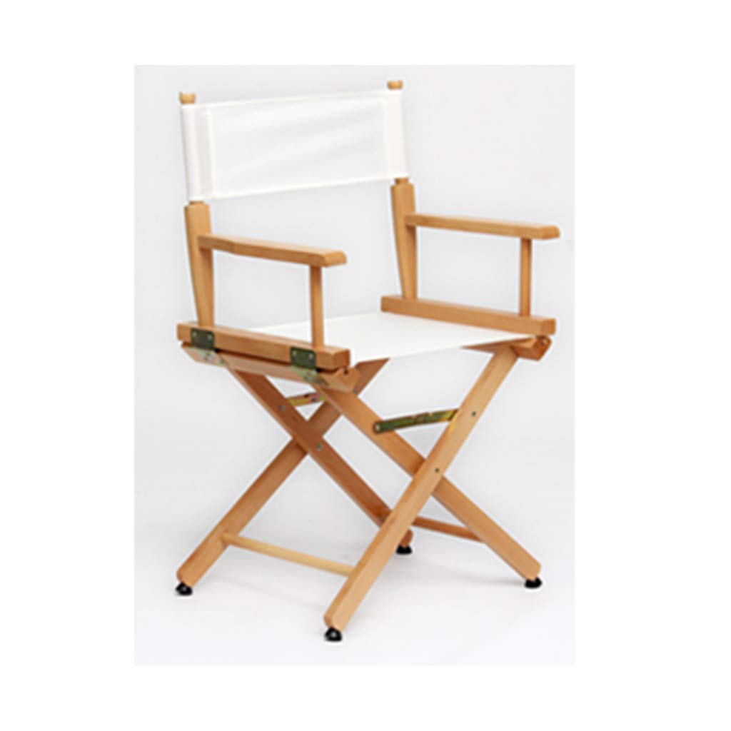 Amazon｜ブナ折りたたみ椅子、ポータブルディレクターズチェア