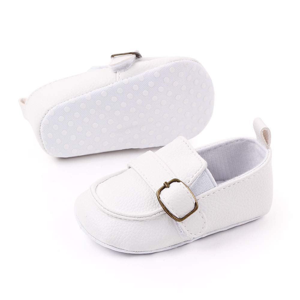 MASOCIO Scarpine Neonato Primi Passi Scarpe Prima Infanzia Scarpette Bimbo con Suole Morbide Antiscivolo
