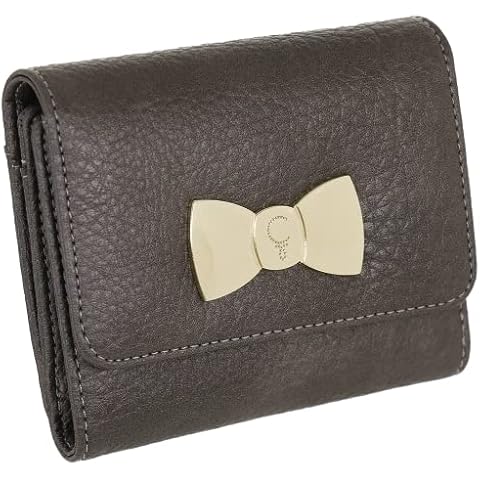 Camomilla Cartera PVC Brenda Small Bronce con Lazo Dorado Cover