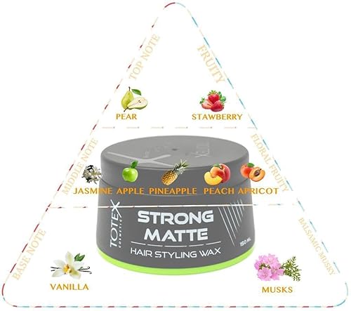 Miniatura 8 de Totex Hair Men Styling Wax - Textura de sujeción fuerte Acabado de aspecto mate natural - Pasta para definir el cabello 5.1 fl oz