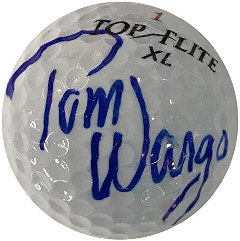 Tom Wargo Autographed Top Flite 1 XL Golf Ball - Autographed Golf Balls