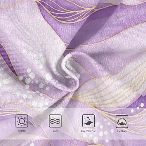 Toddler Briefs, Purple Lavender Cotton Underwear for Girls, 2–8 Years3