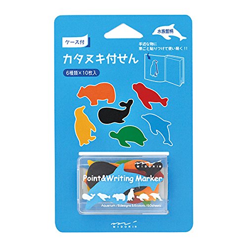 Marqueur Midori Aquarium avec double pointe point et écriture