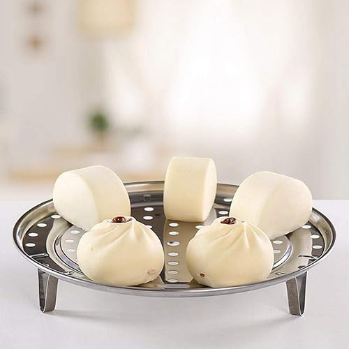 Miniatura 4 de Cesta de vapor, cesta de vapor de acero inoxidable para cocinar al vapor, estante en V, accesorios de cocina (L 10.2 in)
