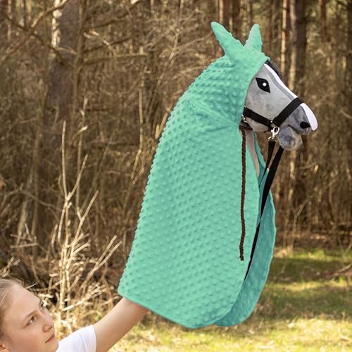 Capa para Caballo Hobby Horse accesorios capucha caballo de palo A4 A3 3